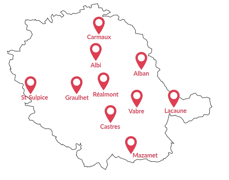 carte tarn médecine